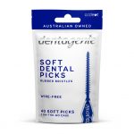 Soft Dental Picks Rubber Bristles