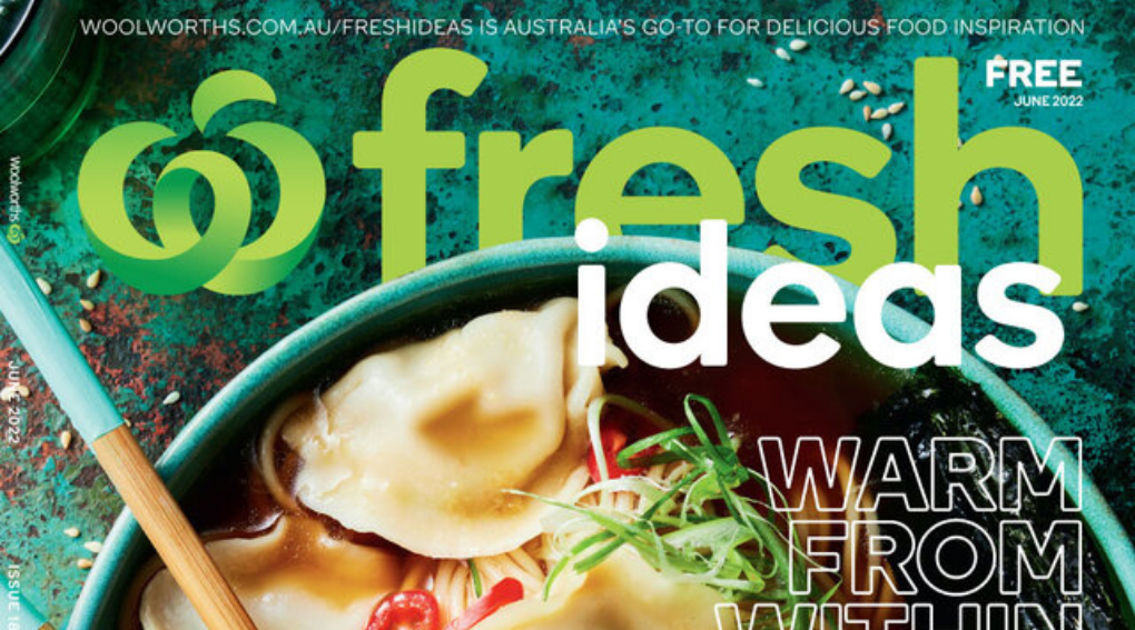 Woolworths Fresh Ideas June 2022 Cover